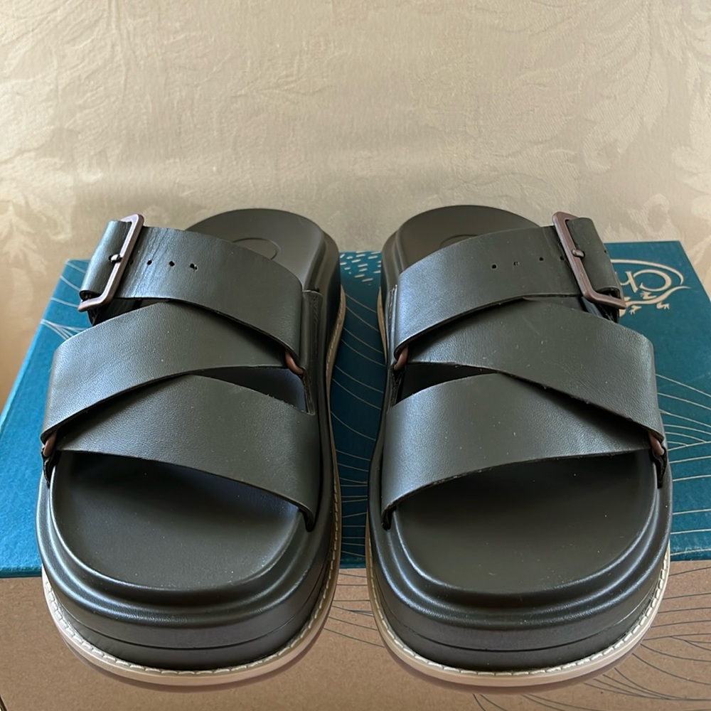 Olive Chaco Midform Sandal (New in box)